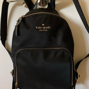 Kate Spade backpack - Black & gold